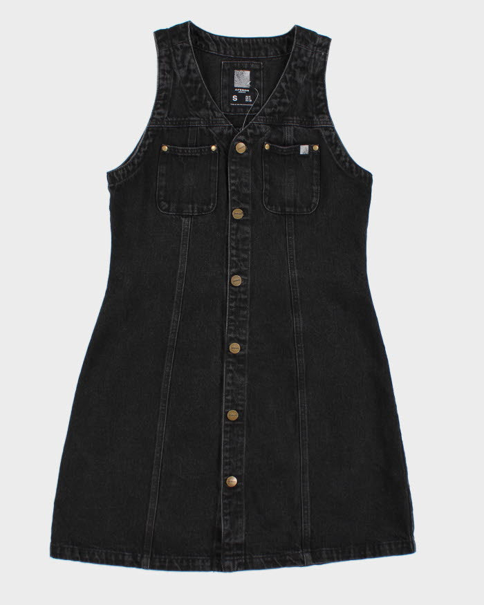 Afends Black Denim Dress - S