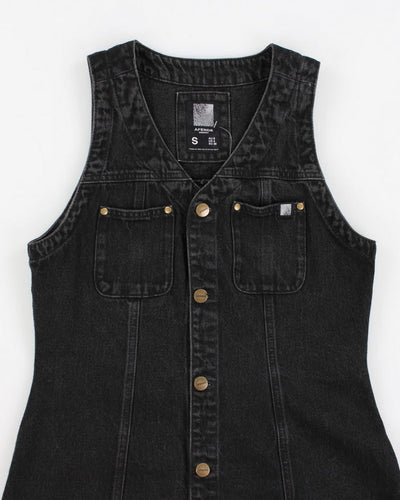 Afends Black Denim Dress - S