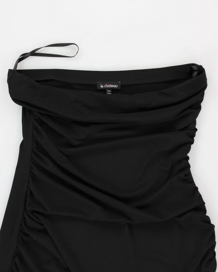 Vintage Y2K 00S Le Chateau Ruched Dress- M