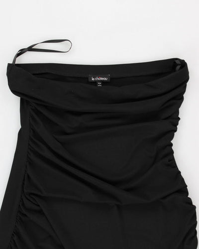 Vintage Y2K 00S Le Chateau Ruched Dress- M