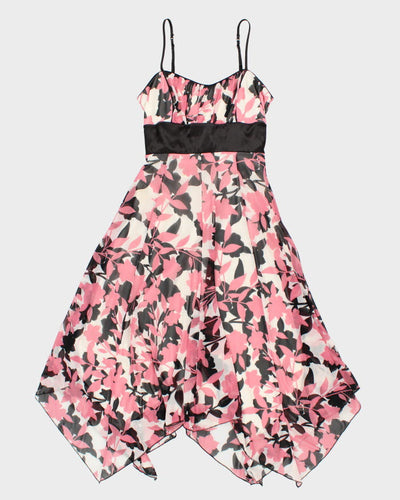 Y2K Le Chateau Floral Dress - S
