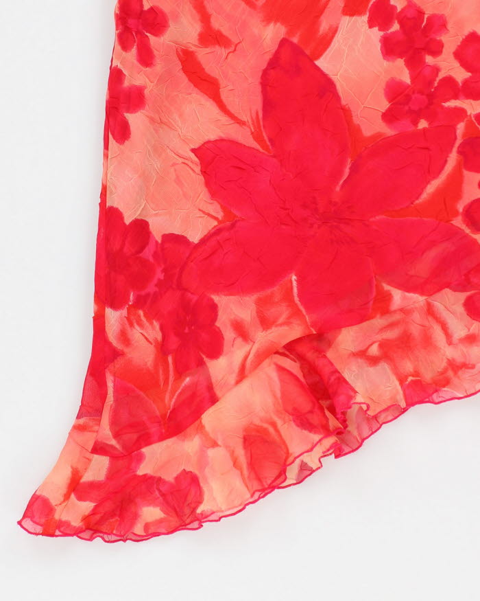 Vintage 90s City Triangles floral dress - S