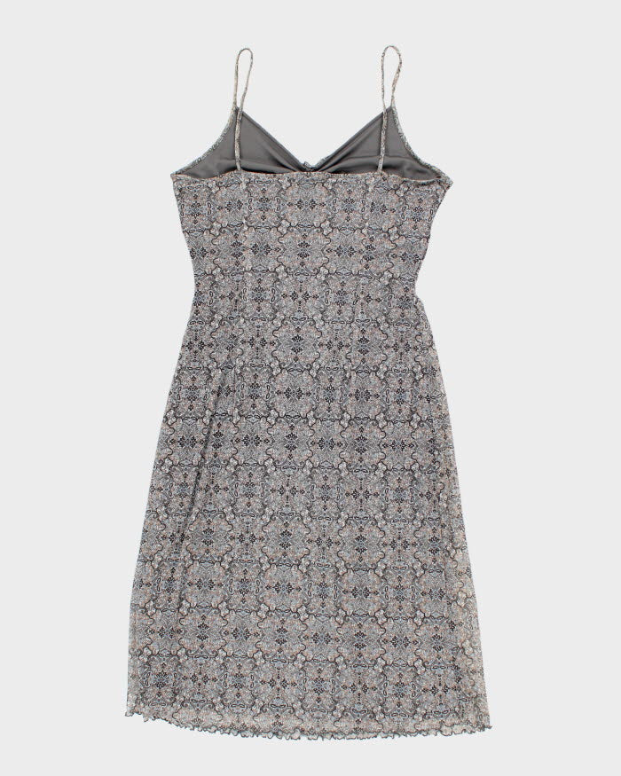 Y2k 00s Mexx Pattern Dress - M