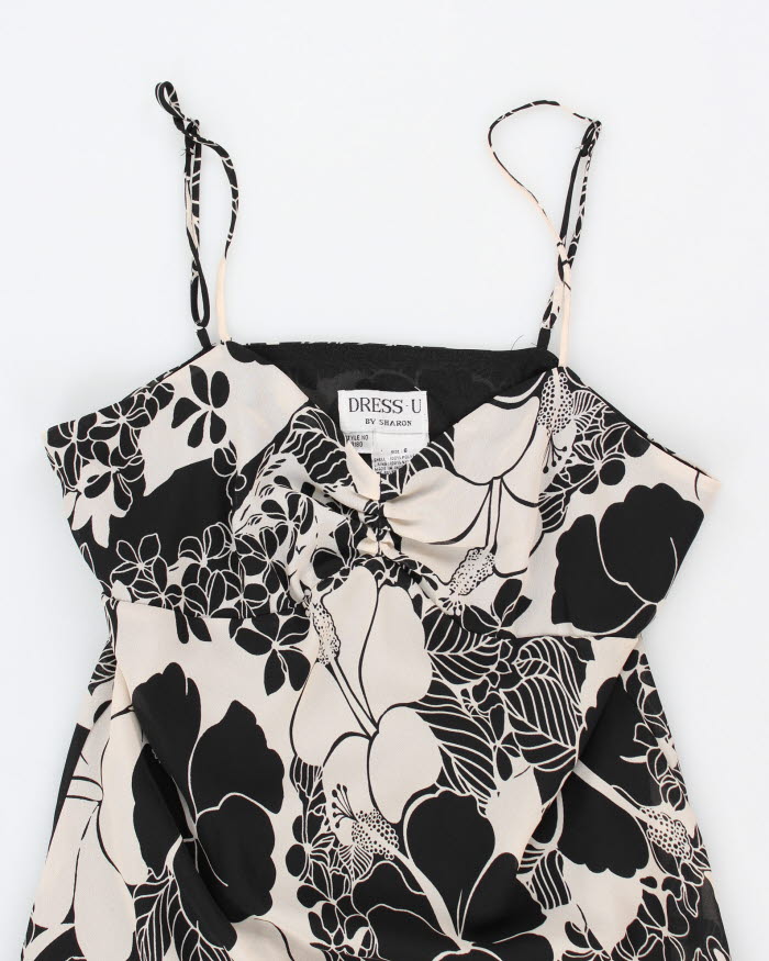 Vintage 90s DRESS U Floral Dress - S