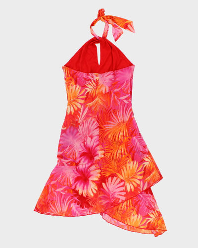 Vintage 90s Seduction Halter Dress - L