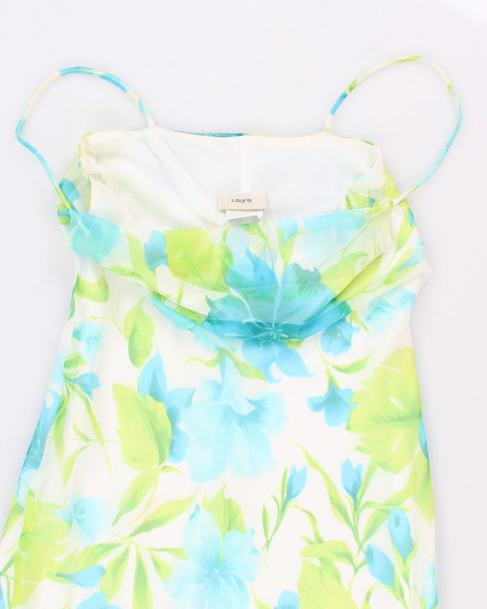 Vintage 90s Laura Florals Dress - S