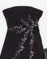 Vintage 90s Jessica Strapless Dress - M