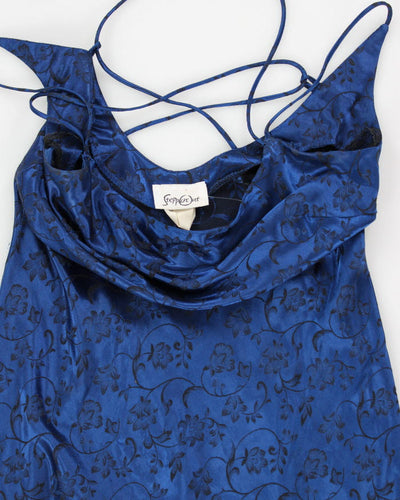 Vintage 90s Steppin' Out Floral Dress - M