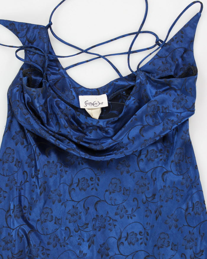 Vintage 90s Steppin' Out Floral Dress - M
