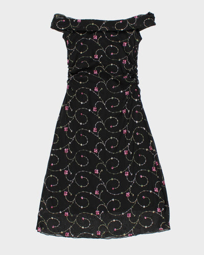 Vintage 90s Le Chateau Dress - S