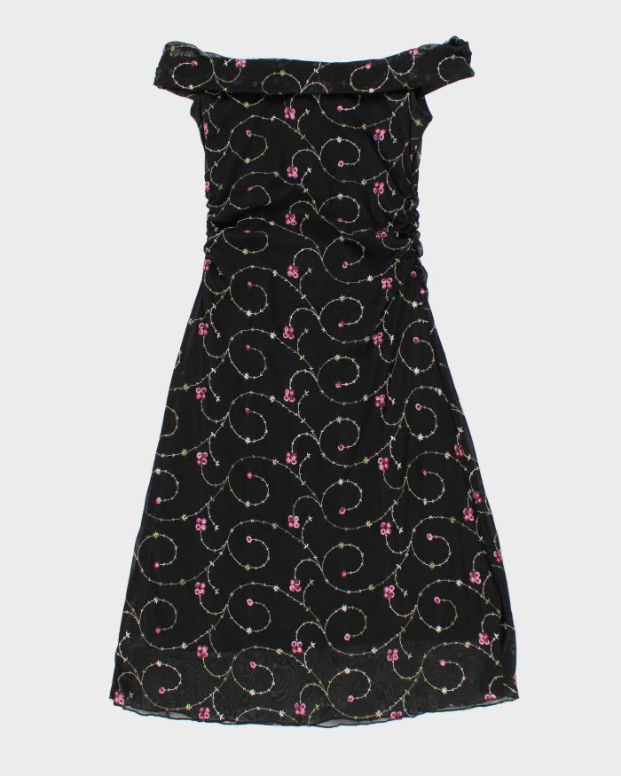 Vintage 90s Le Chateau Dress - S