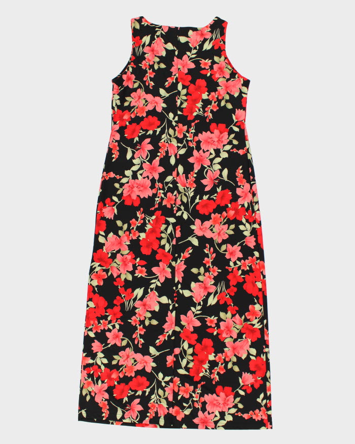 Vintage 90s M Collection Floral Dress - M