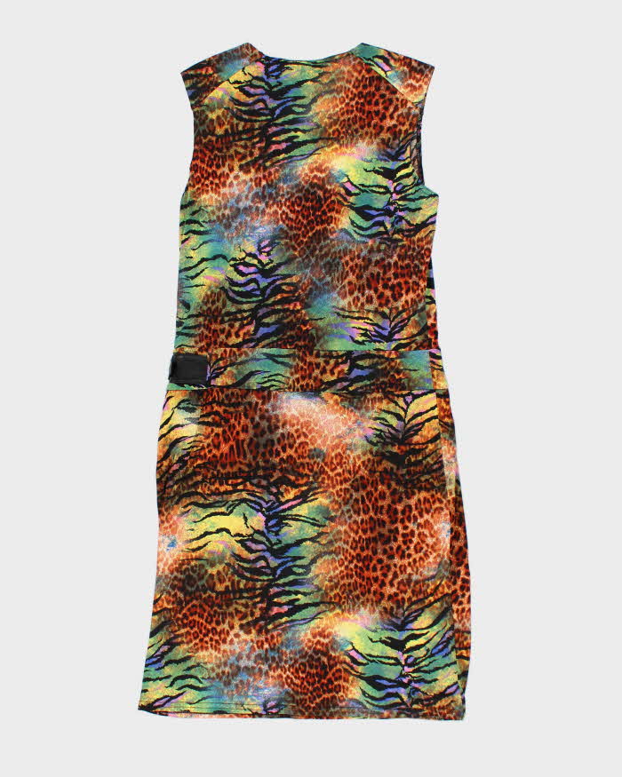 90s Joseph Ribkoff Animal Print Dress - M