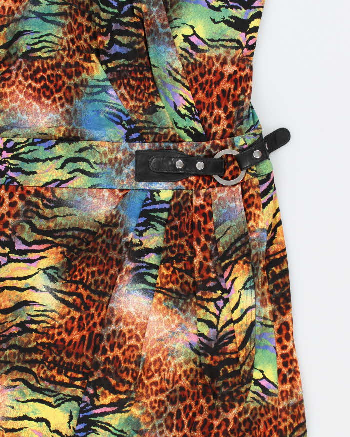 90s Joseph Ribkoff Animal Print Dress - M