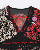 Y2k 00s Desigual Long Sleeve Dress - L