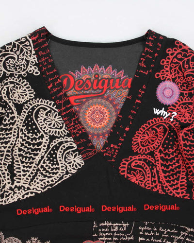 Y2k 00s Desigual Long Sleeve Dress - L