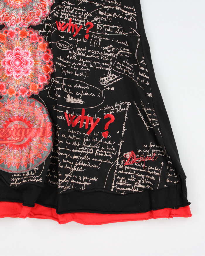 Y2k 00s Desigual Long Sleeve Dress - L