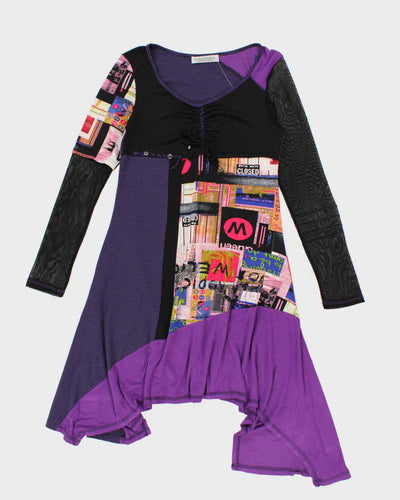 Vintage Y2k 00s Forla Paris Dress - S