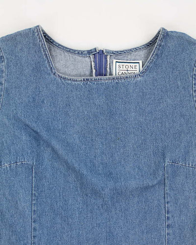 Vintage Stone Canyon Denim Dress - M