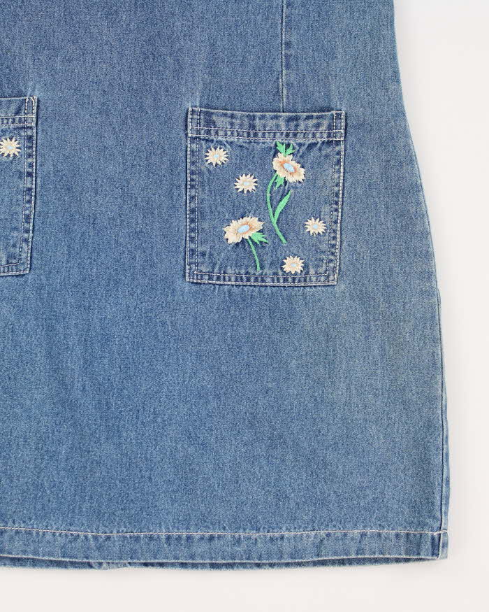 Vintage Stone Canyon Denim Dress - M