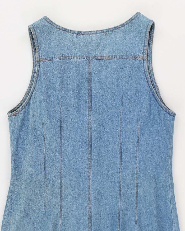 Vintage Studio Denim Button-Up Dress - M