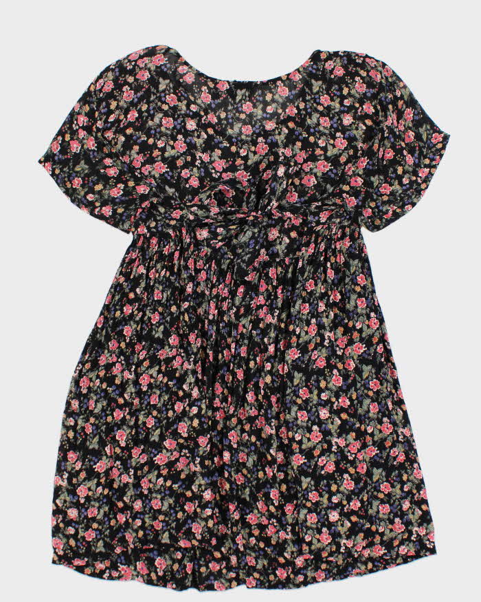 Vintage 90s Pioko Floral Baby Doll Dress - L