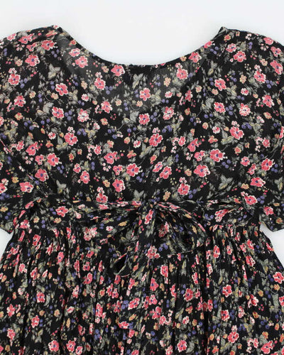 Vintage 90s Pioko Floral Baby Doll Dress - L
