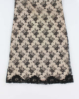 Vintage 90s Lace Mini Dress - S