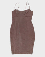 Vintage 90s Jacqueline Conoir Iridescent Dress - M