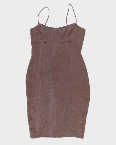Vintage 90s Jacqueline Conoir Iridescent Dress - M