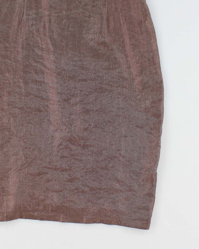 Vintage 90s Jacqueline Conoir Iridescent Dress - M