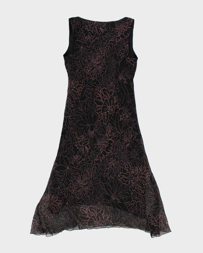 Vintage 90s Florals Dress - S
