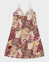 Vintage Y2k 00s Pattern Dress - S