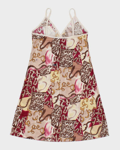 Vintage Y2k 00s Pattern Dress - S