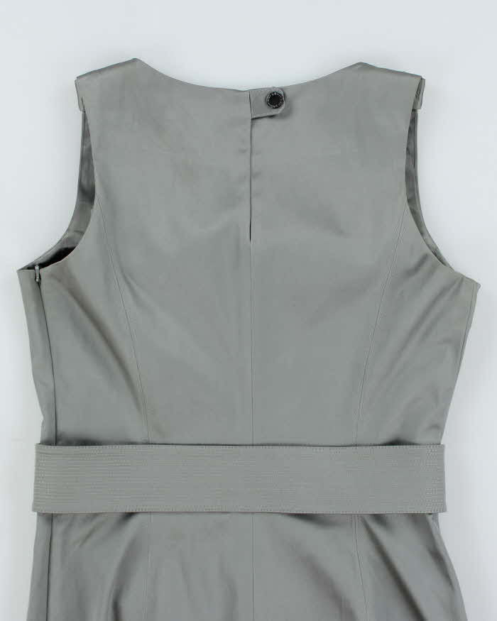 Vintage Guess Grey Satin Dress - S