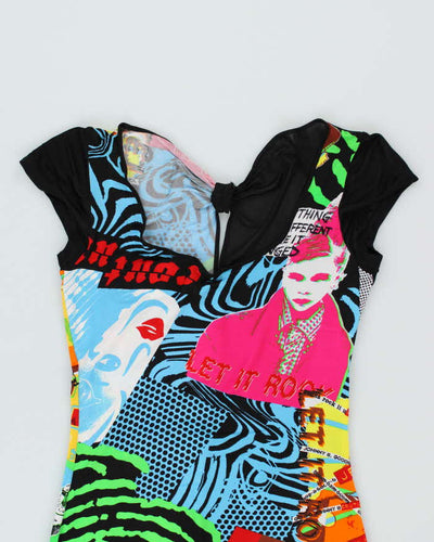 Y2k 00s Versace Dress - S