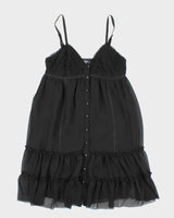Y2k 00s Guess Black Dress - M