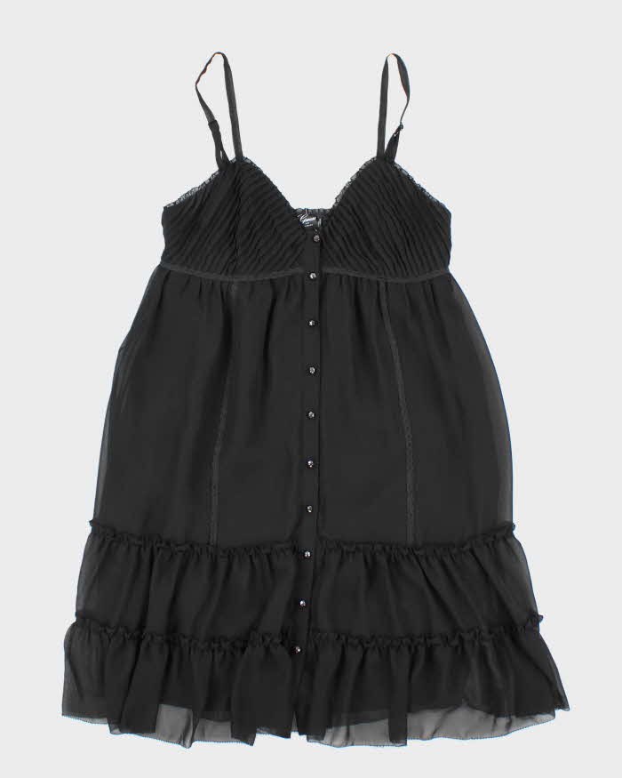 Y2k 00s Guess Black Dress - M