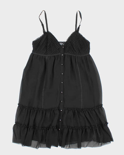 Y2k 00s Guess Black Dress - M