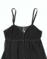Y2k 00s Guess Black Dress - M