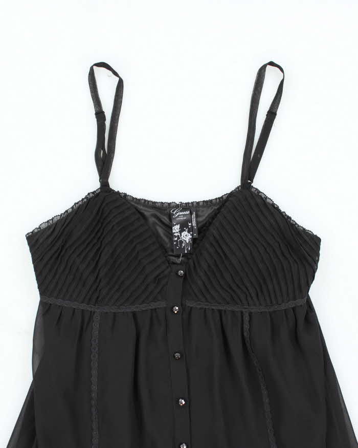 Y2k 00s Guess Black Dress - M
