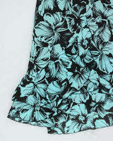 Y2k 00s Floral Halter Dress - S