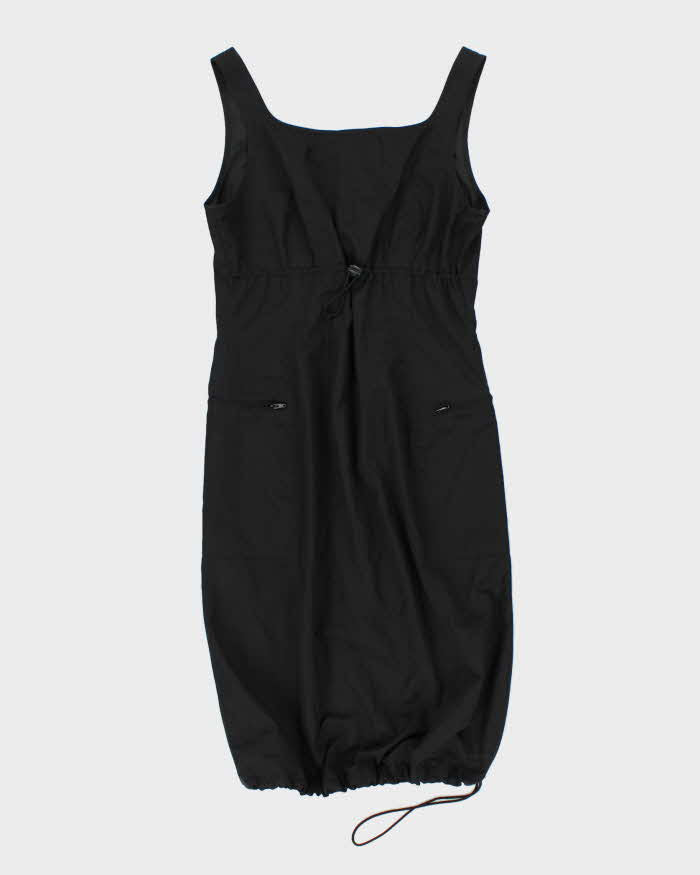 Y2k 00s Jacob Black Nylon Dress - S