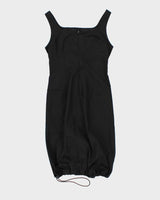 Y2k 00s Jacob Black Nylon Dress - S
