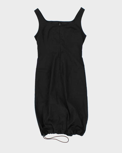 Y2k 00s Jacob Black Nylon Dress - S