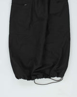 Y2k 00s Jacob Black Nylon Dress - S