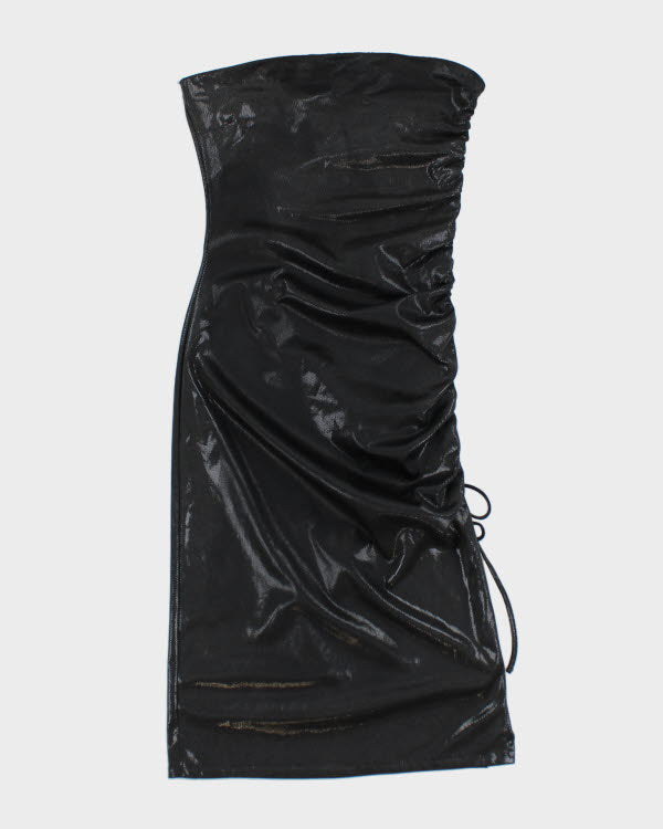 Vintage Y2k 00s Morgan De Toi Strapless Ruched Dress - S