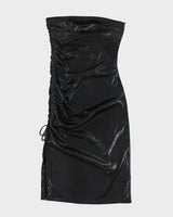 Vintage Y2k 00s Morgan De Toi Strapless Ruched Dress - S