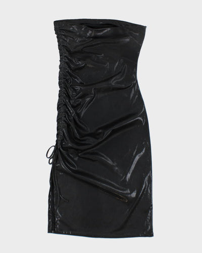 Vintage Y2k 00s Morgan De Toi Strapless Ruched Dress - S