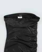 Vintage Y2k 00s Morgan De Toi Strapless Ruched Dress - S